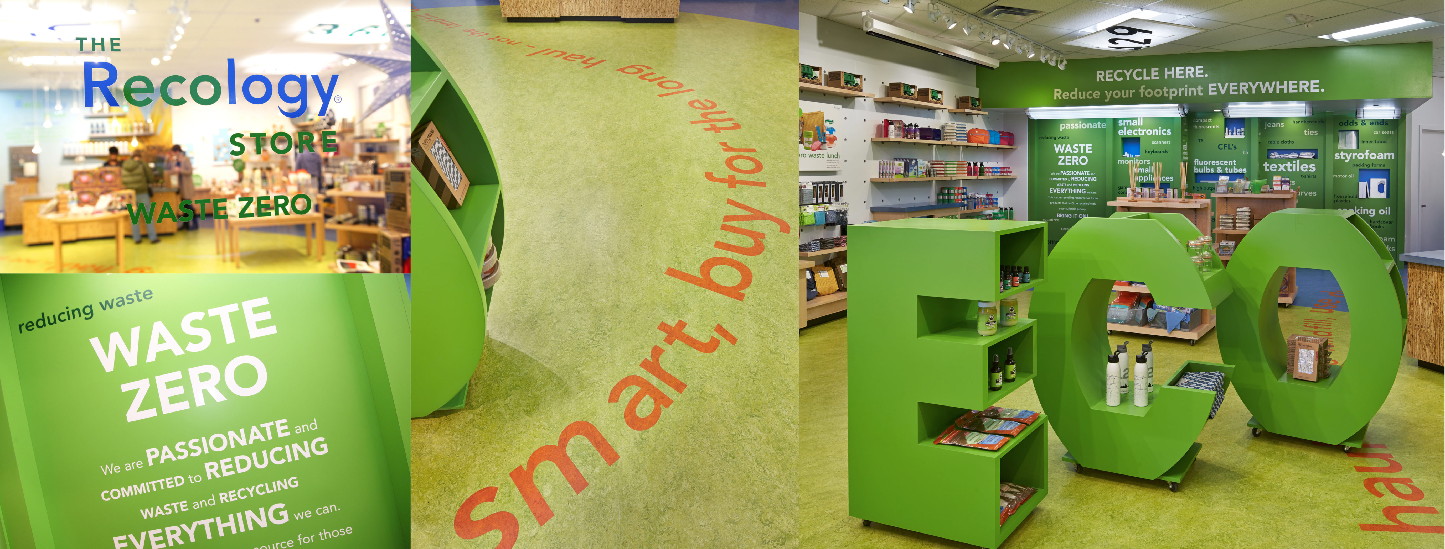 Sustainable Retail Store & Recycling Dropoff Recology Cleanscapes