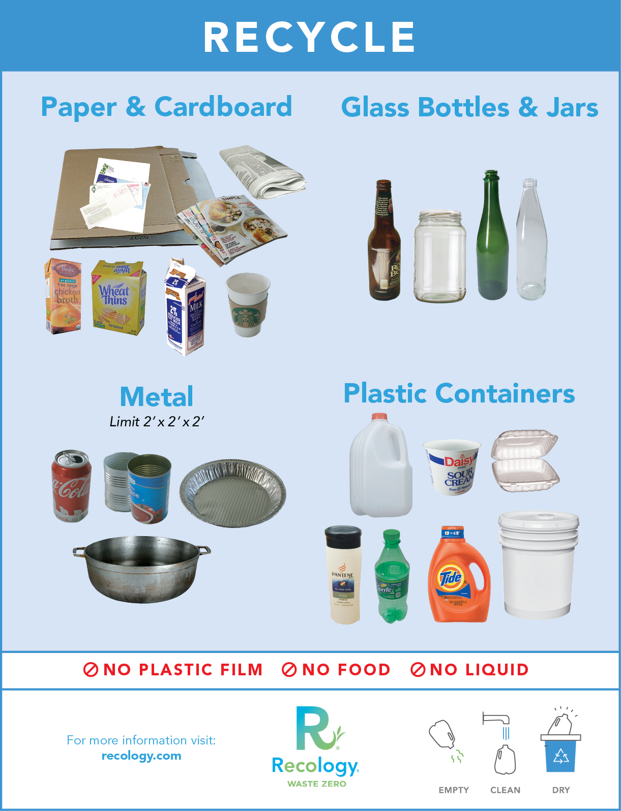 What Can I Recycle In Shoreline Recology
