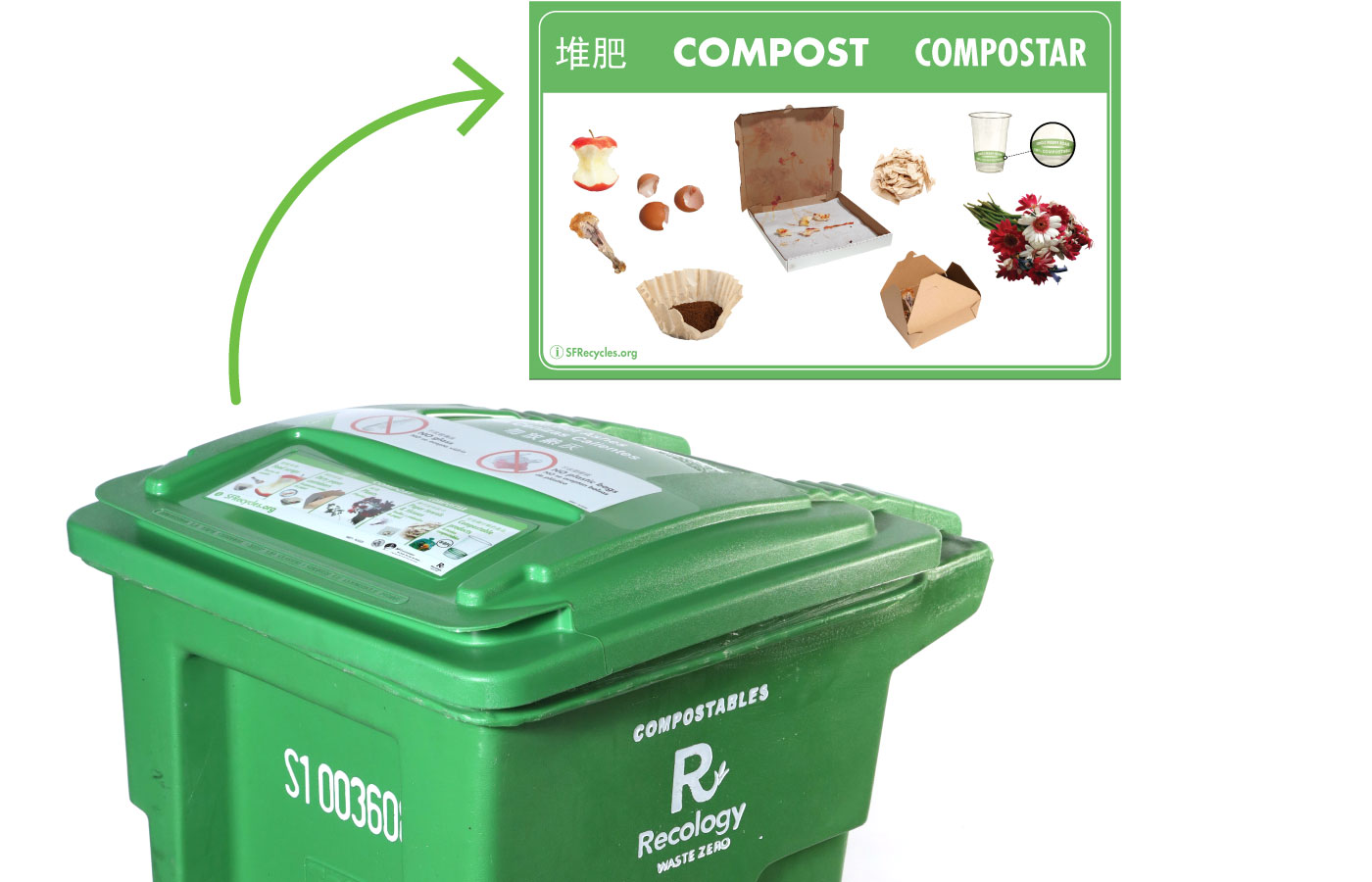 Big Green Compost Bucket