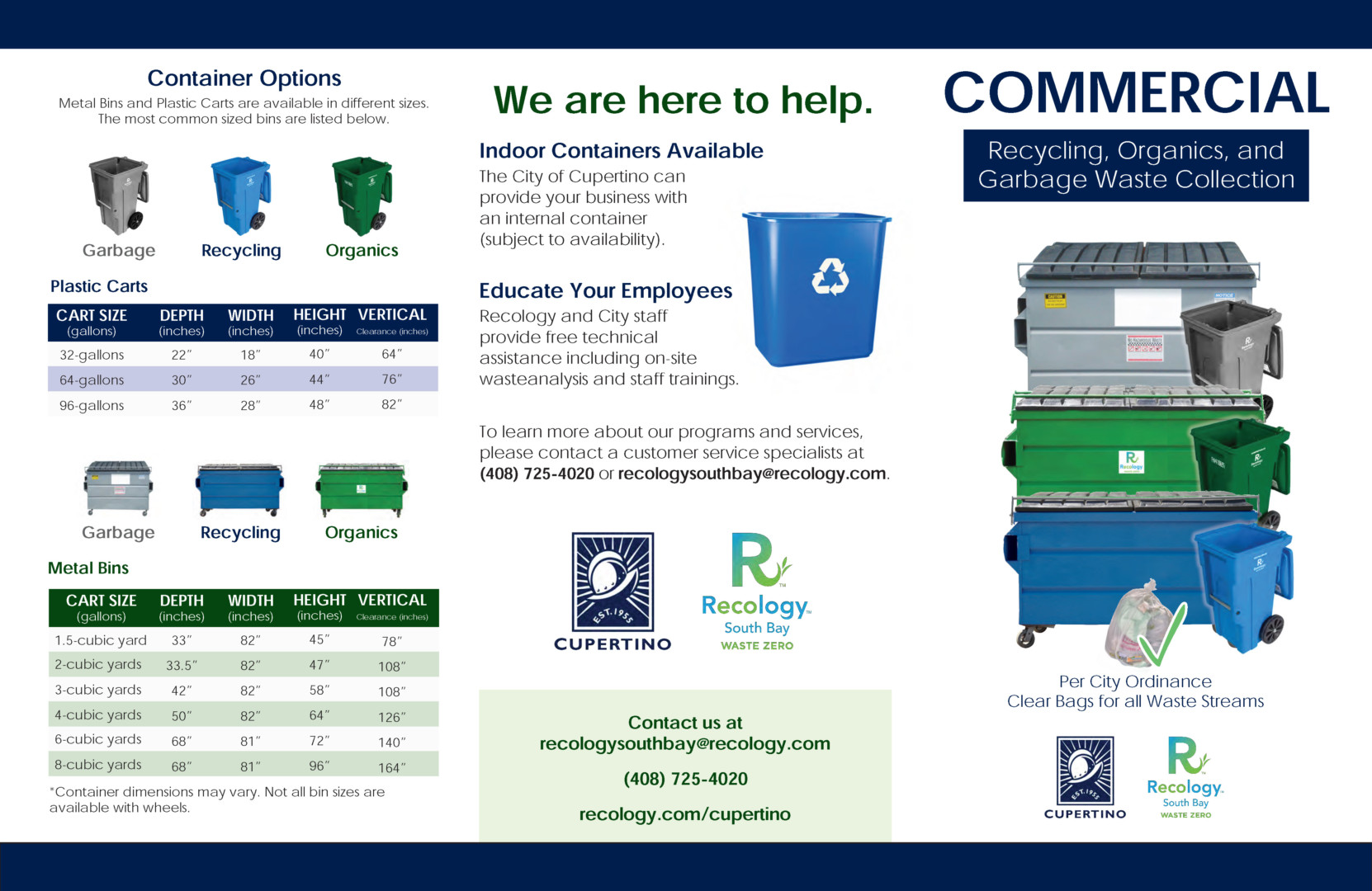Sorting Guides & Resources Recology South Bay Cupertino