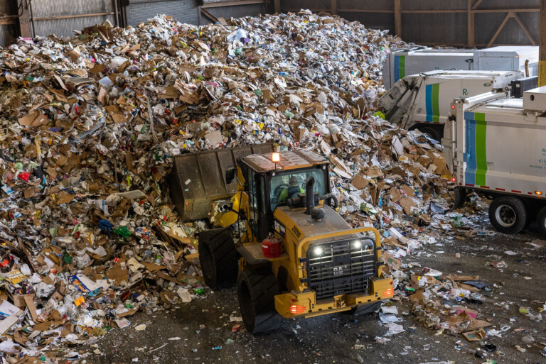 Mountains of holiday food and packing waste are clogging landfills. Is there a better way? Image