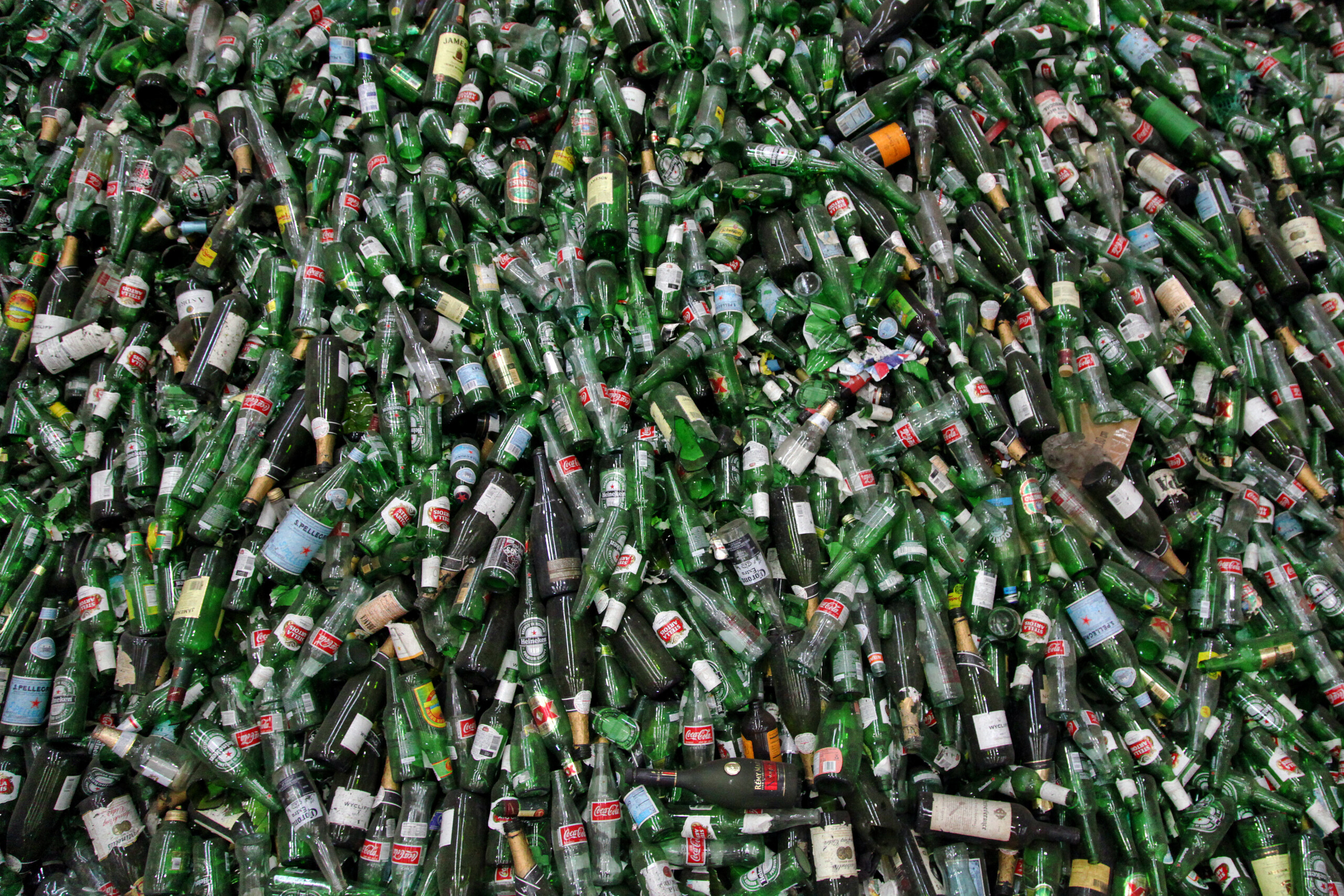 Glass bottles