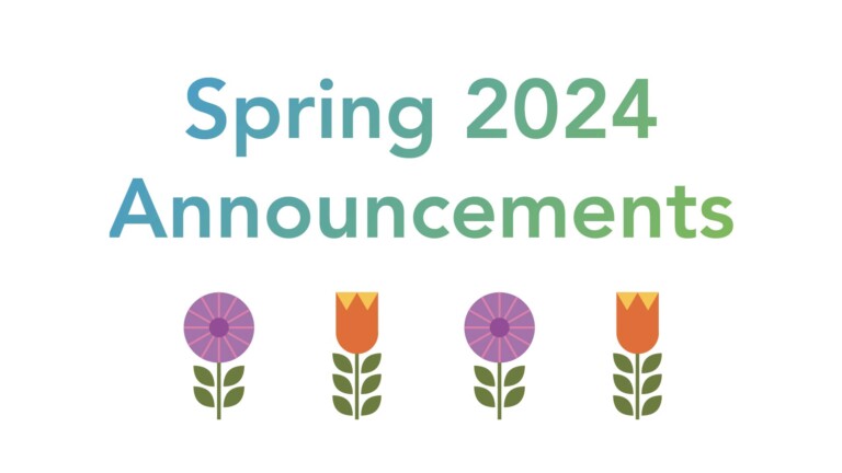 Spring 2024 Announcements Image