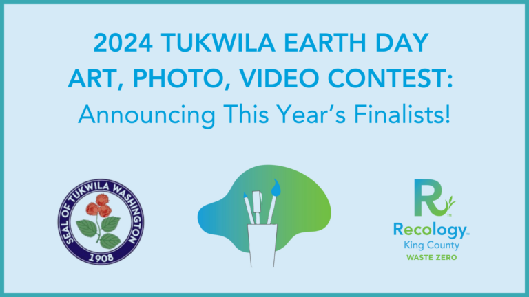 Finalists for the 2024 Tukwila Earth Day Contest Image