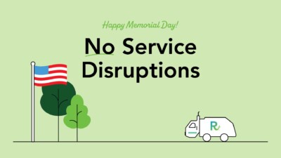 Memorial Day Holiday Schedule Image