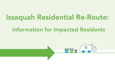 Issaquah Residential Re-Route Information Image