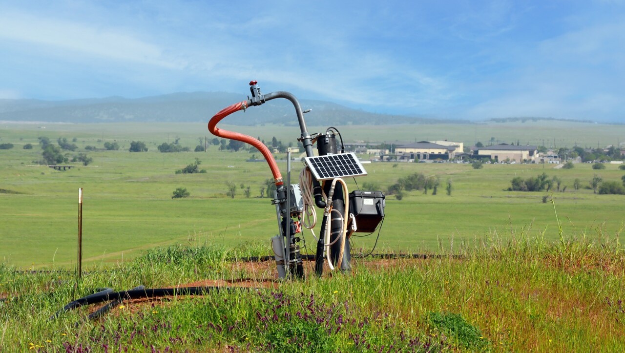 Landfill meter