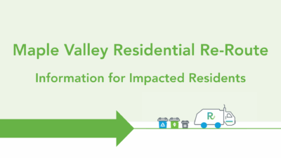 Maple Valley Residential Re-Route Information Image
