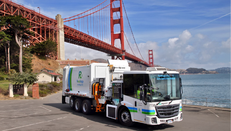 Recology Hydrogen Fuel-Cell Zero Emissions Collections Truck
